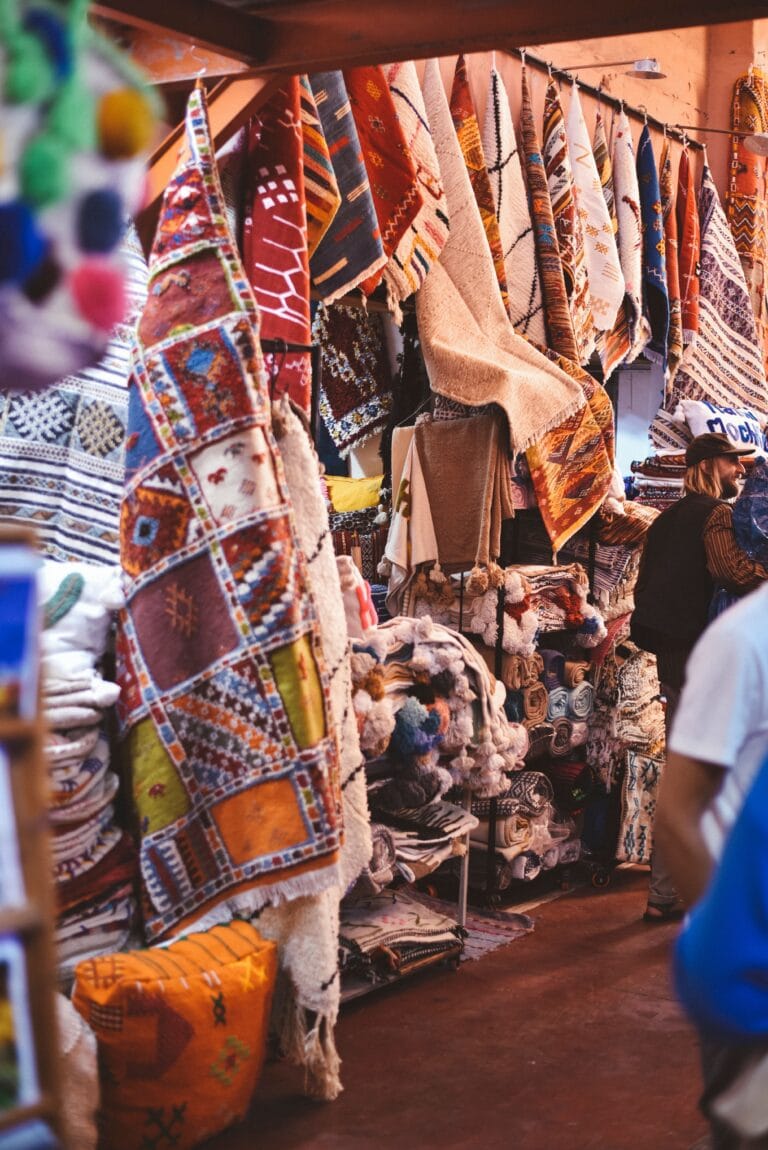 Morocco weaving economy