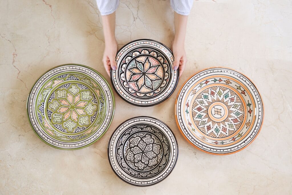 Traditional Amazigh pottery from Morocco