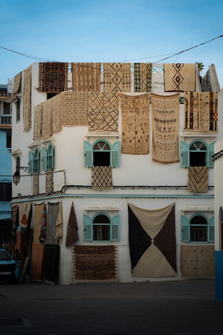 Types of Moroccan carpets