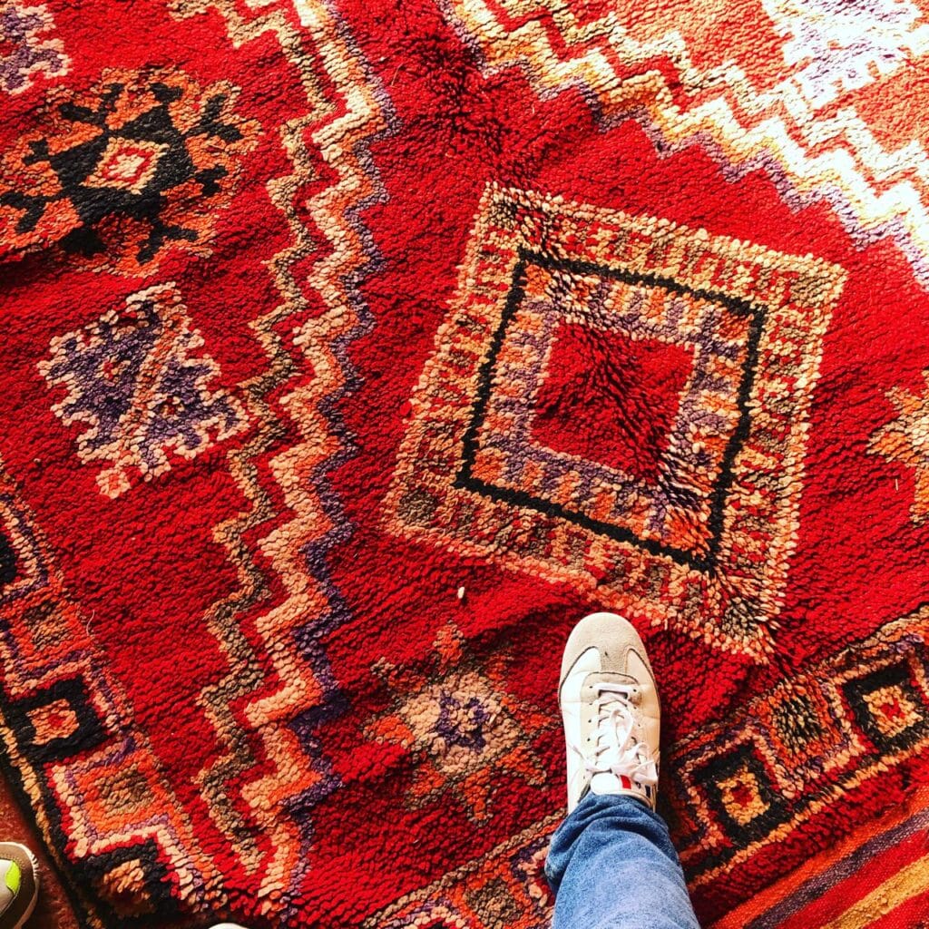 Types of Moroccan carpet