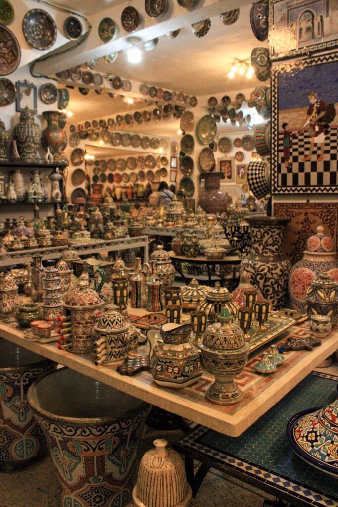 handmade Amazigh pottery
