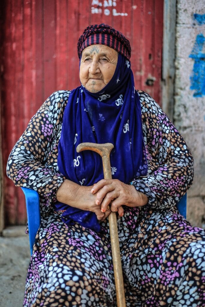 Berber tattoo symbols
