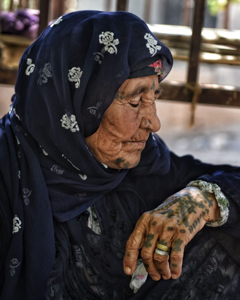 Moroccan Berber tattoos