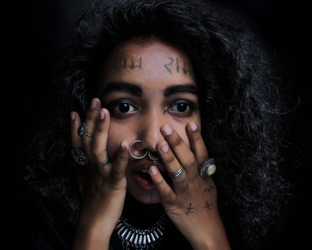 traditional Moroccan tattoo