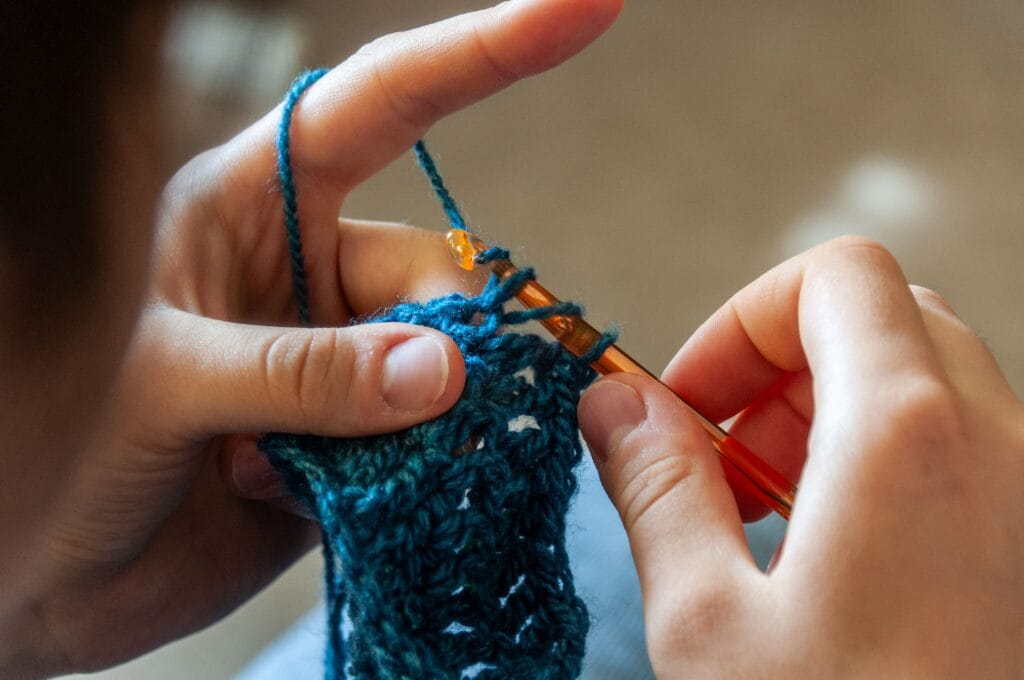 Contemporary Moroccan crochet