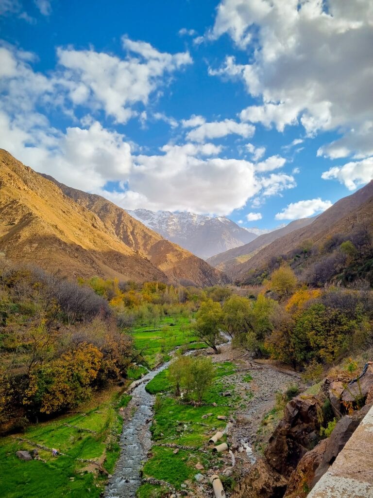 الأنهار والوديان والزراعة